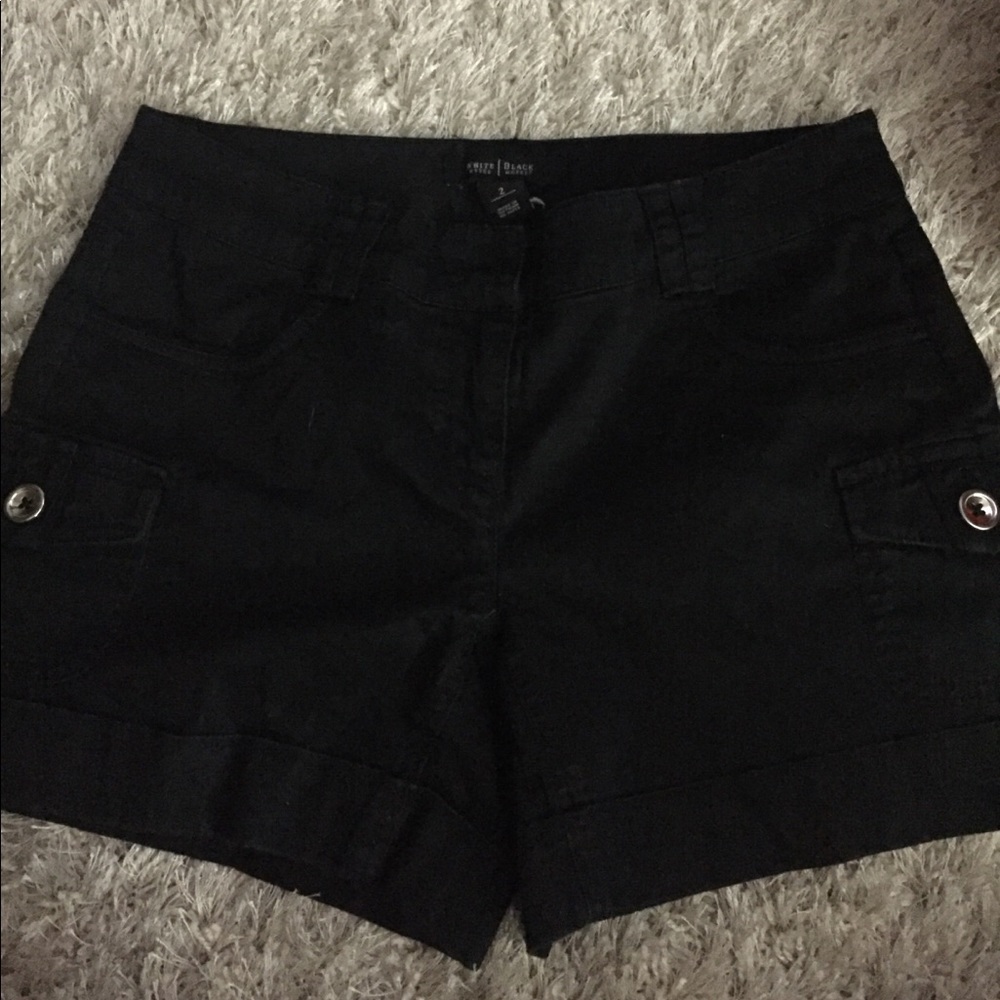 Black shorts